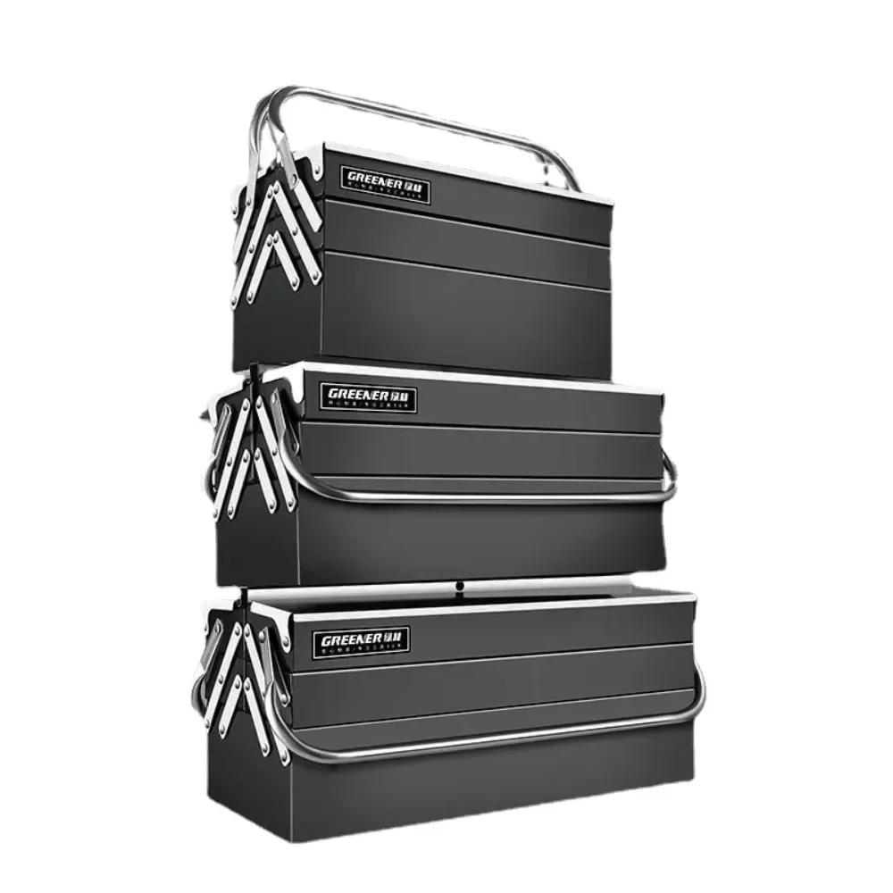 Organizer Tool Storage Box Multifunctional Metal for The Car Parts Tools Suitcase Portable Professional Electrician Tools Box