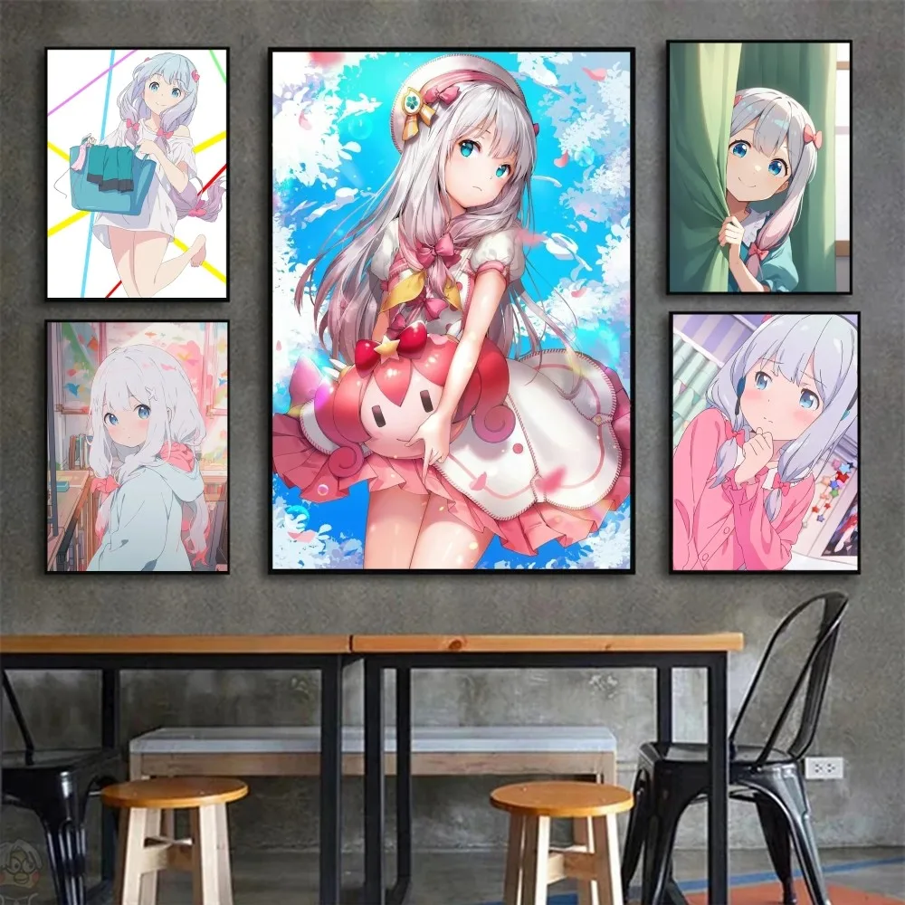 Izumi Sagiri Animation Eromanga Sensei Poster Wall Art Home Decor Room Decor Digital Painting Living Room Restaurant Kitchen Ar