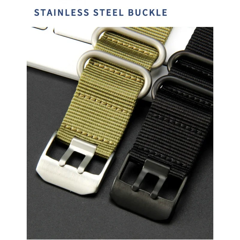 Wholesale Waterproof Nylon Watchband Suitable for Lumeirus Army Style Watch with 3581 8821 8831 3051 Series 22mm23mm