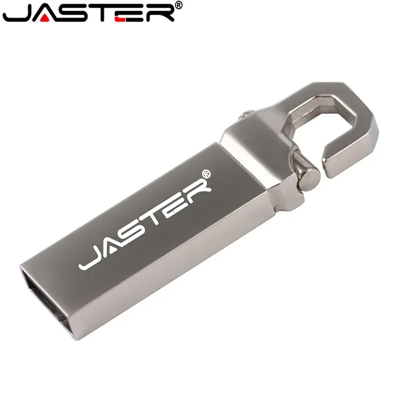 JASTER USB Flash Drive 64GB Metal Pen Drive USB Stick 32GB Pen Drive Real Capacity 16GB USB Flash