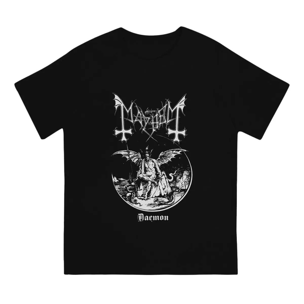 Mayhem Dead Polyester TShirts Daemon Distinctive Homme T Shirt Funny Clothing