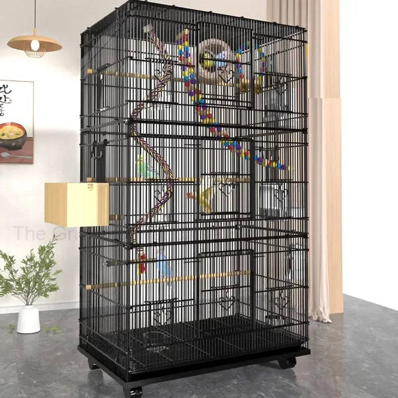 

Parrot Metal Bird Cage Perches Accessories Lovebird Pigeons Bird House Outdoor Parakeet Maisons Et Habitats Outdoor Garden Hut