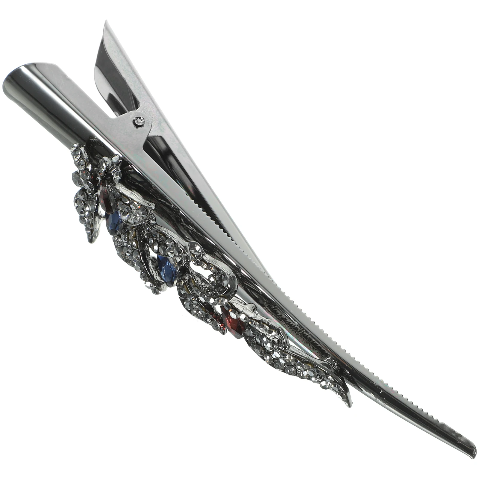 

Crystal Duckbill Hair Clip For Women Rhinestone Alligator Clip Fancy Sparkling Barrette Party Wedding Hair Accessory