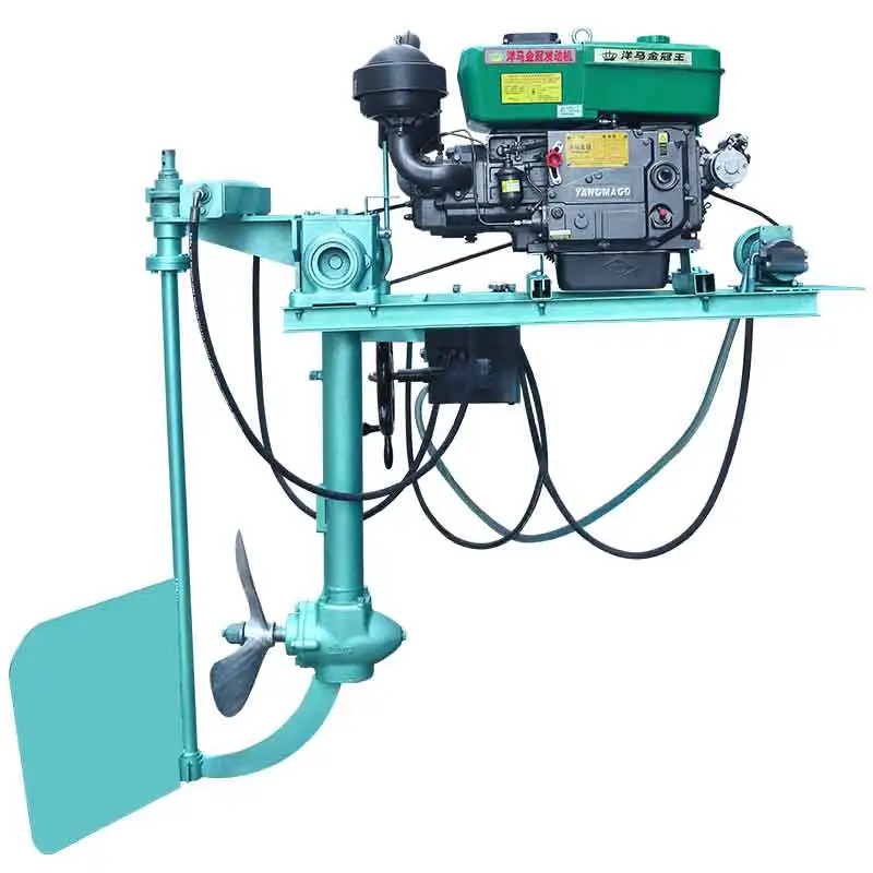 محرك ديزل مبرد بالماء بقدرة 28 حصان، محرك خارجي بحري هيدروليكي، مروحة محرك رباعي الأشواط