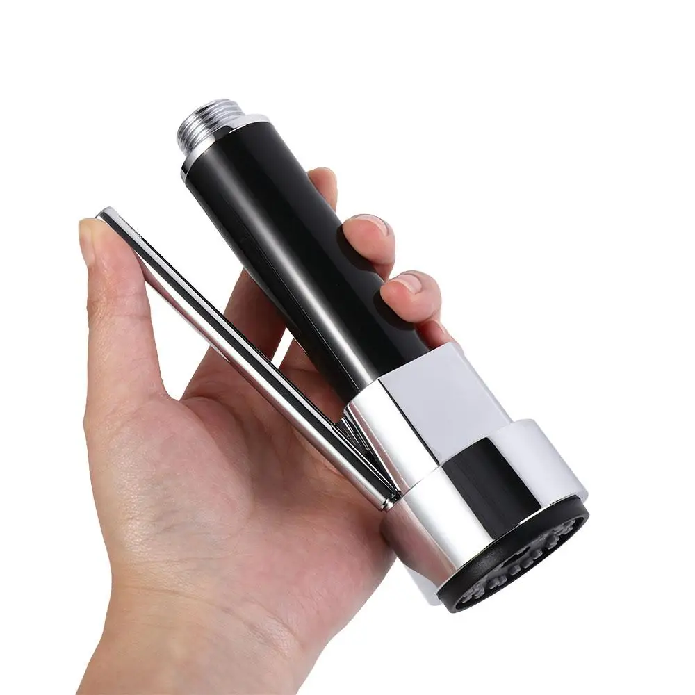 Bathroom Tap Plastic Kitchen Faucet Handheld Durable Spring Faucet Convenient High Pressure Pull Out Spray Head Home