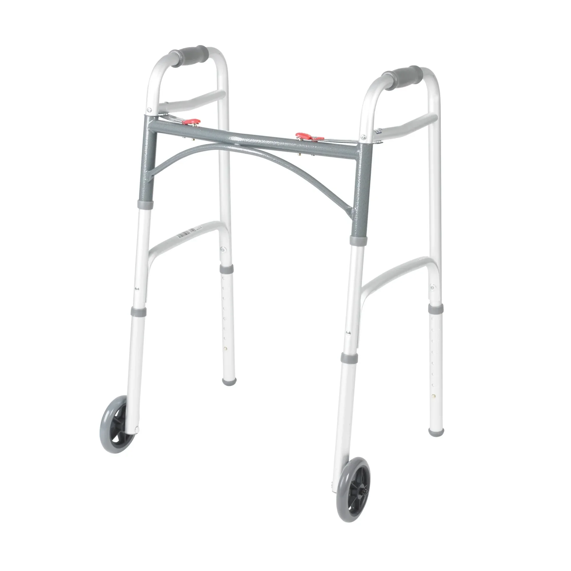 

Medical PreserveTech Deluxe Two Button Folding Walker with 5" Wheels