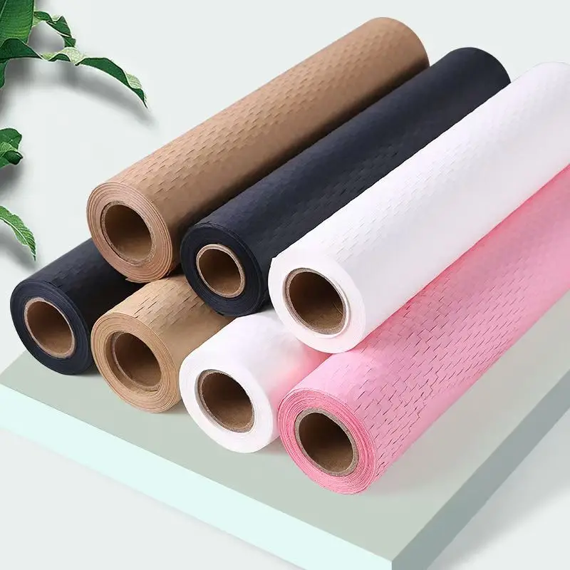 

50X10M Recycled Honeycomb Paper Roll - Sustainable Buffer Material for Gifts & Transport Safety