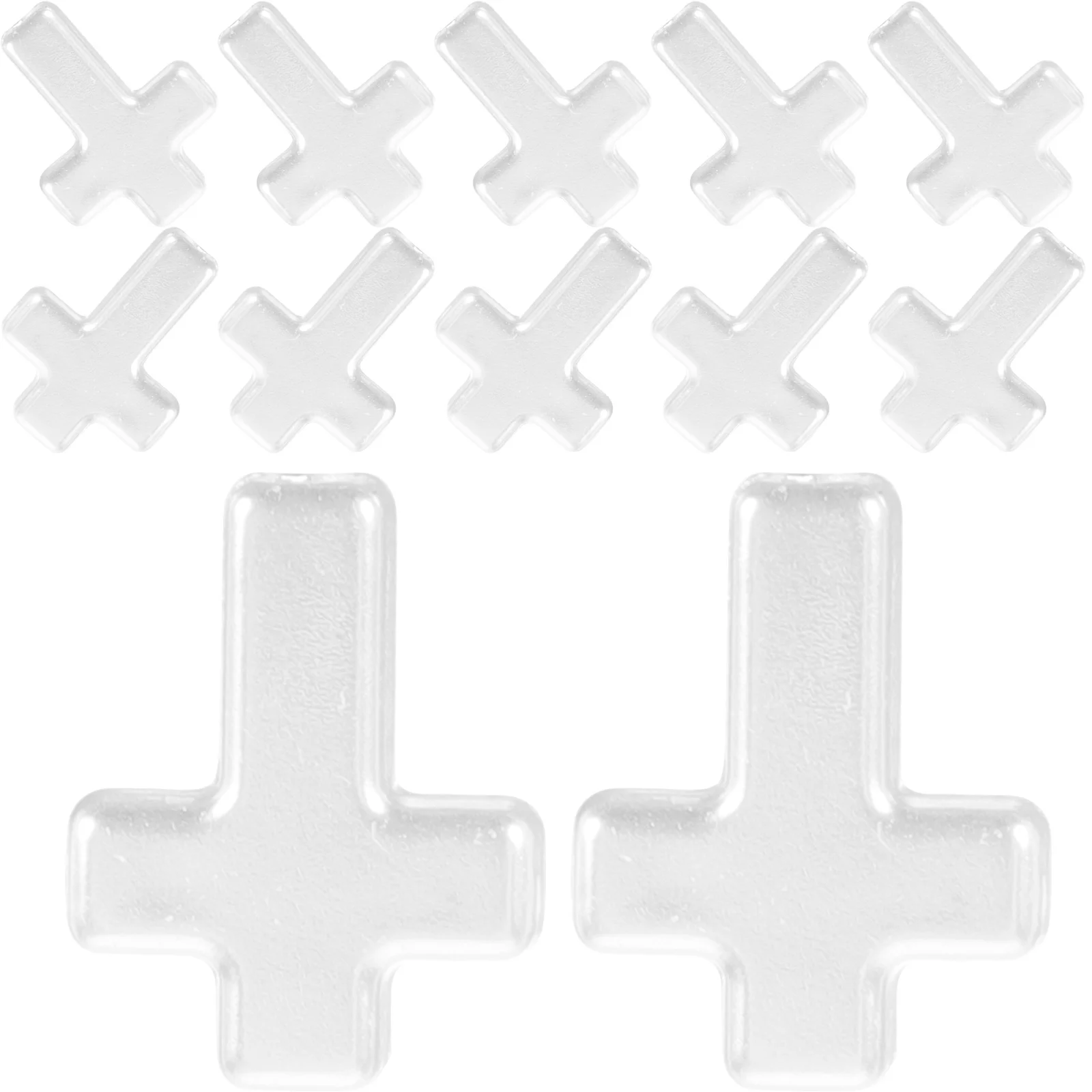 60 قطعة من خرز فاصل على شكل صليب من الأكريليك خرز فضفاض للأساور طقم صنع المجوهرات اليدوية سوار خرز ذاتي الصنع