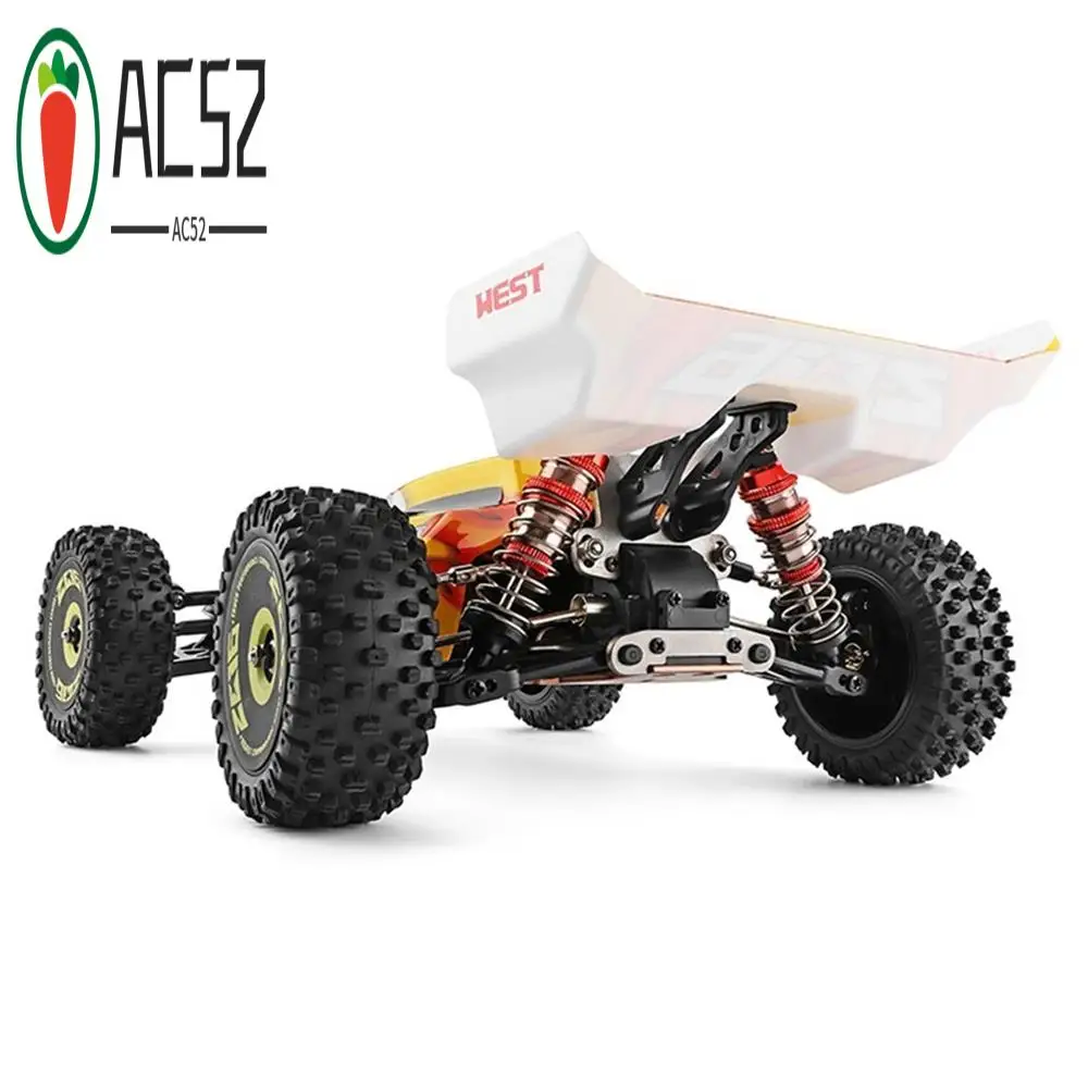 

AC52-RC Car Body Shell Tail Wing And Wheel Tire Set For Wltoys 144001 144010 1/14 RC Car Upgrade Parts Spare Accessories