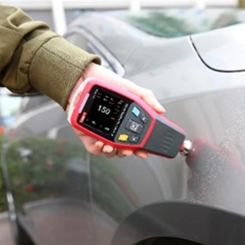 Factory Digital Car Paint Tester Coating Thickness Gauge In Stock Thickness Gauge Meter