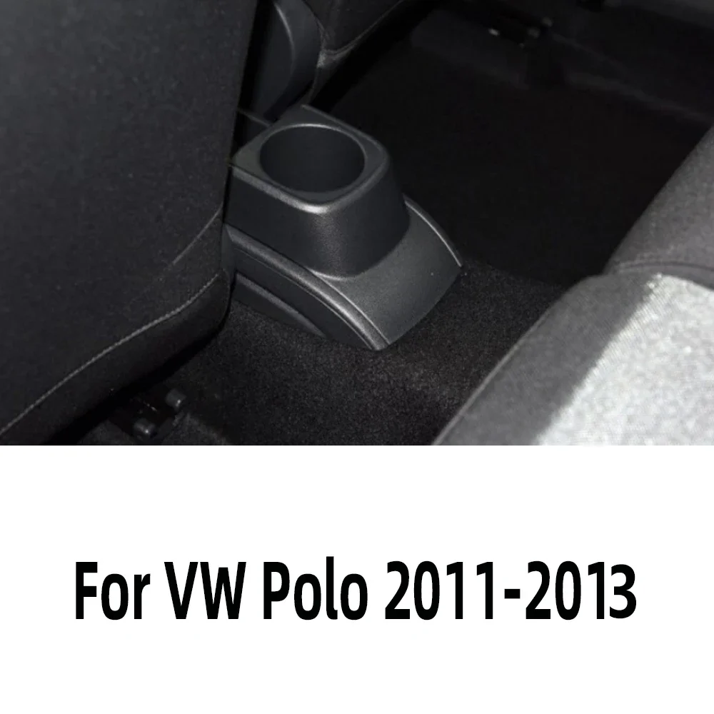 

GEFENSI 6RD862533 New Rear Drinks Holder Cup Car Centre Console Coin Tray Part For VW Polo 5 6R 6C 2011 2012 2013 6R0862533 6R08