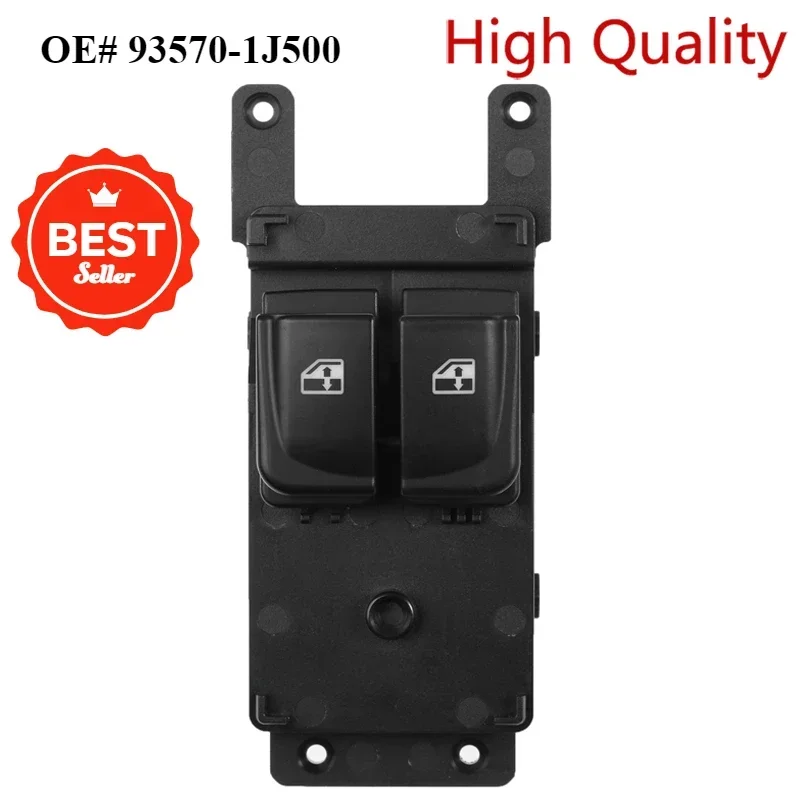 93570-1J500 Power Window Switch For Hyundai i20 i800 2007 2008 2009 2010 2011 2012 2013 2014 2015 935701J500 93570-1J000