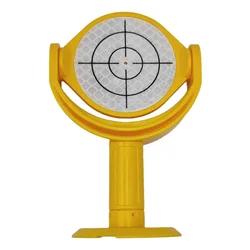 Tilting Reflector with Base Printed Crosshair Dia.60mm sheet , 5/8X11 thread, for total station