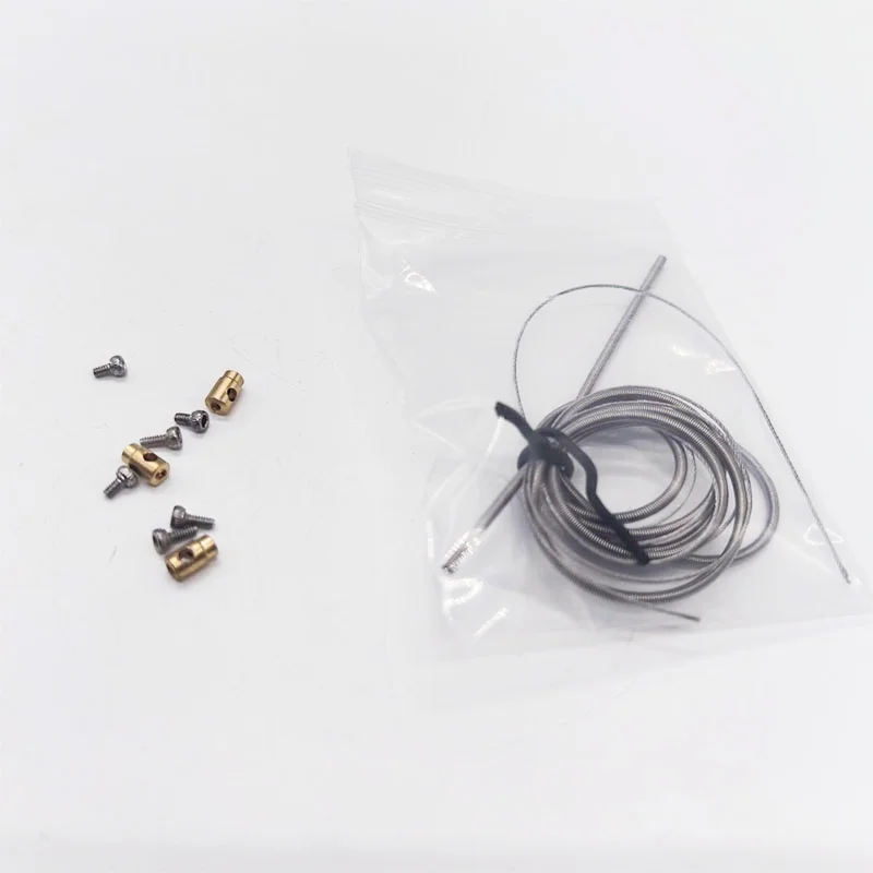RC 1/14 Differenzialsperrenkabel aus Edelstahl für Tamiya Hydraulikbagger, Lader, Muldenkipper, Tripper DIY-Teile – Detail 5