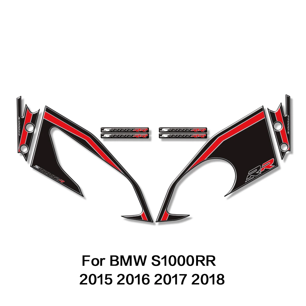 For BMW S1000RR Stickers S1000 rr Fairing Decals 2015-2018 3D Reflective Fuel Tank Stickers Shell Decals Tuning Decals