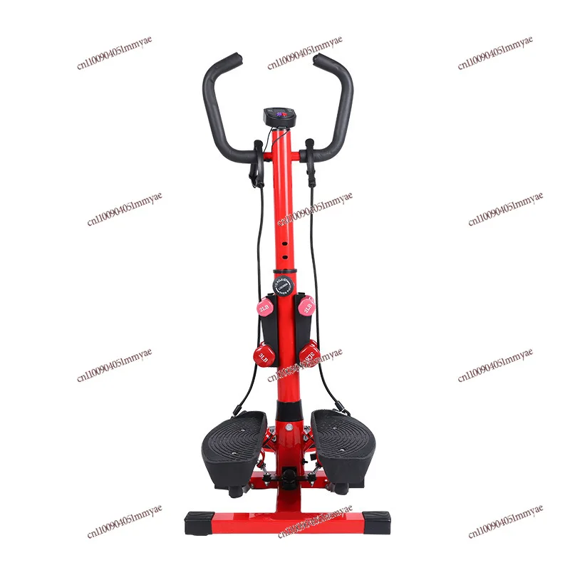 

Multifunctional Armrest Twisting Waist Hydraulic Stepper, Foot Pedal Machine, Slimming with Dumbbells Plate Fitness Equipment