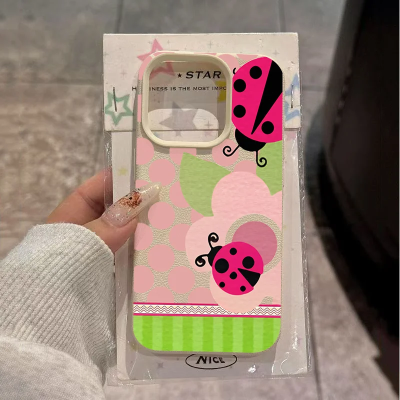 Coque de téléphone à pois vert - Samsung Galaxy A55 avis et prix