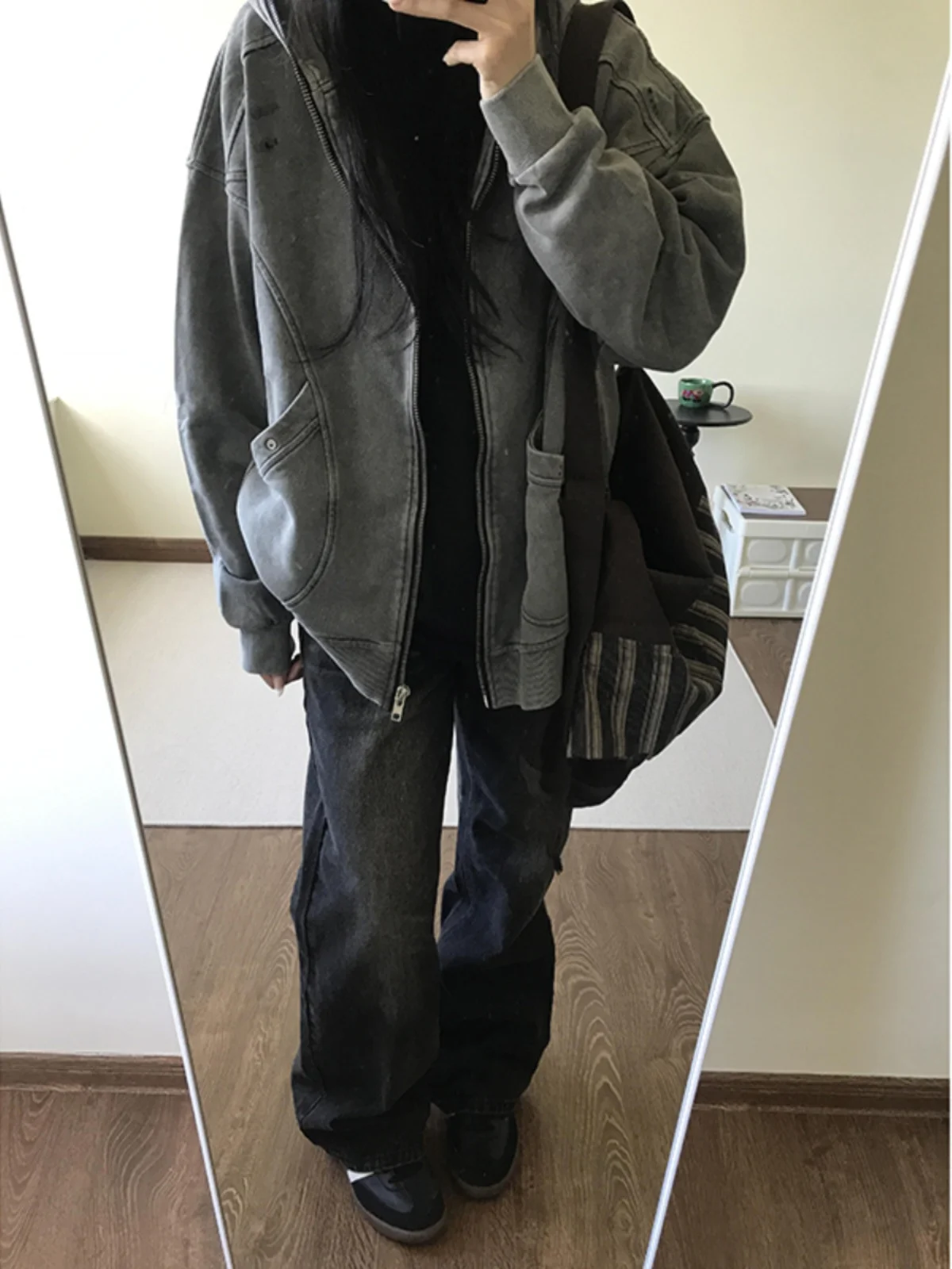 

Мужская толстовка-кардиган с капюшоном в американском хип-хоп стиле, весна-осень, модный бренд, премиум-качество