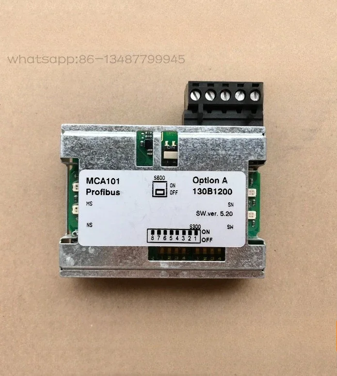 MCA101 Profibus Communication Card, VLT Inverter Option Board 130B1200 130B1100 130B1235 130B1203 130B1212