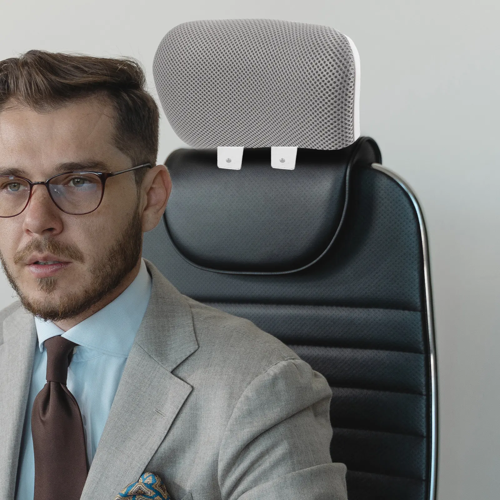 1Set Premium Comfortable Chair Headrest with Clip Installation for Home Office Ergonomic Neck Support Head Pillow Computer Chair