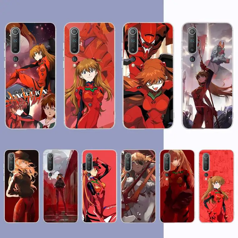 Anime Asuka Phone Case for Samsung S21 A10 for Redmi Note 7 9 for Huawei P30Pro Honor 8X 10i cover