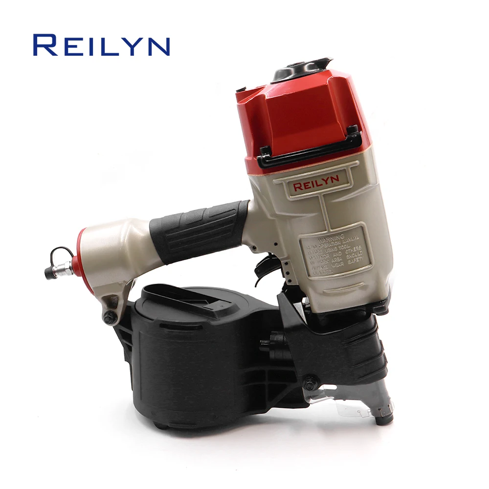 Pneumatic Coil Nailer MCN80 Industrial Nail Gun 50-83mm for Pallets Fencing Sheathing Wood Board Carpentry Tool Air Nailer