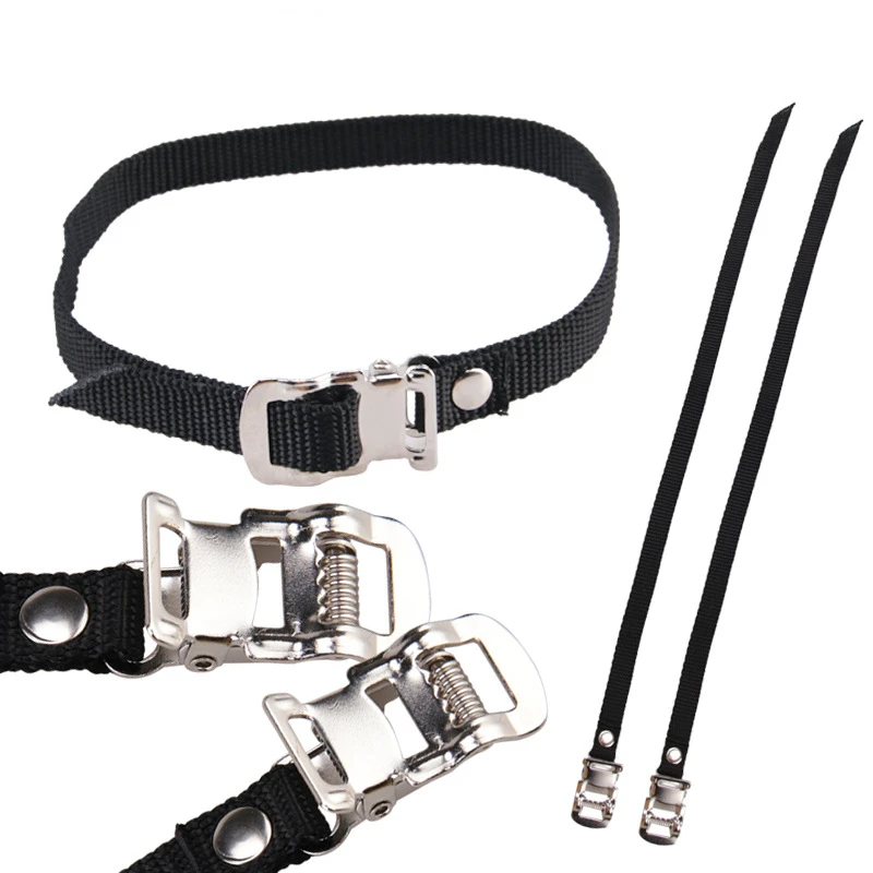 Mountain  Bicycle Pedal Strap Spinning Bike Aluminium Alloy Dog Muzzle Secure Rope Attachment G1001