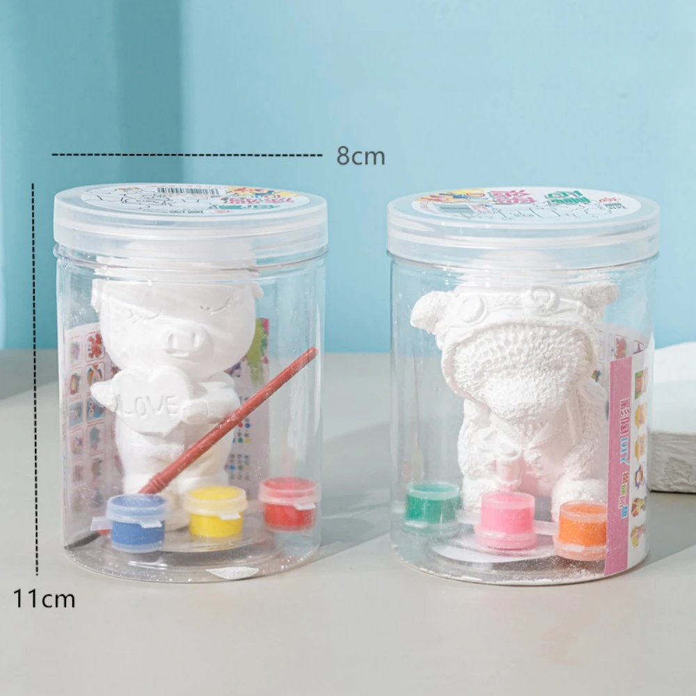 3/5Pcs Bucket Fun DIY Graffiti Dolls for Birthday Wedding Carnival Celebration Easter Children's Day Party Gifts School Prizes view 3