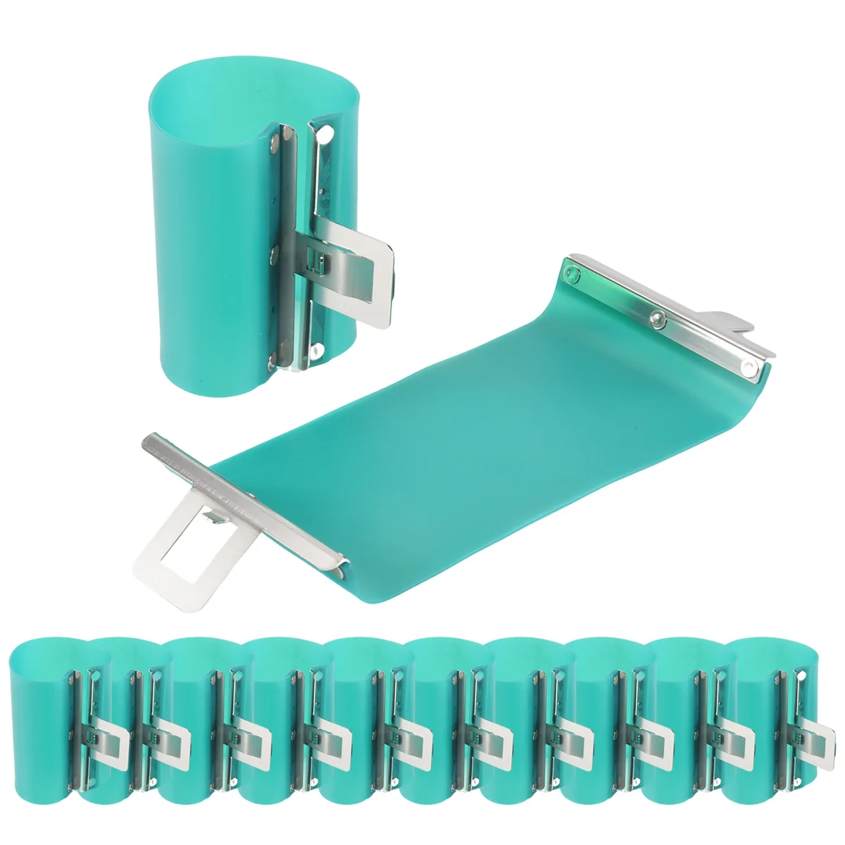 12PCS/LOT 3D Sublimation Machine Silicone Mug Wraps Rubber Clamps 11OZ Mug Silicone Mould Fixture for 3D Sublimation Printing