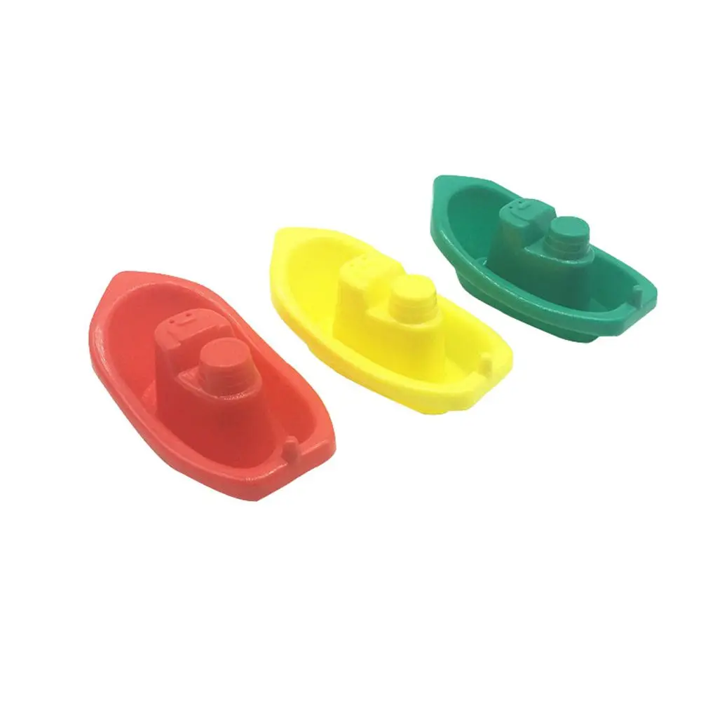 Amusant l'eau 4 pièces bateaux imaginatifs jeu amusant maison jouets classiques bateaux jouets jouets de bain bateau flottant cadeau pour bébé