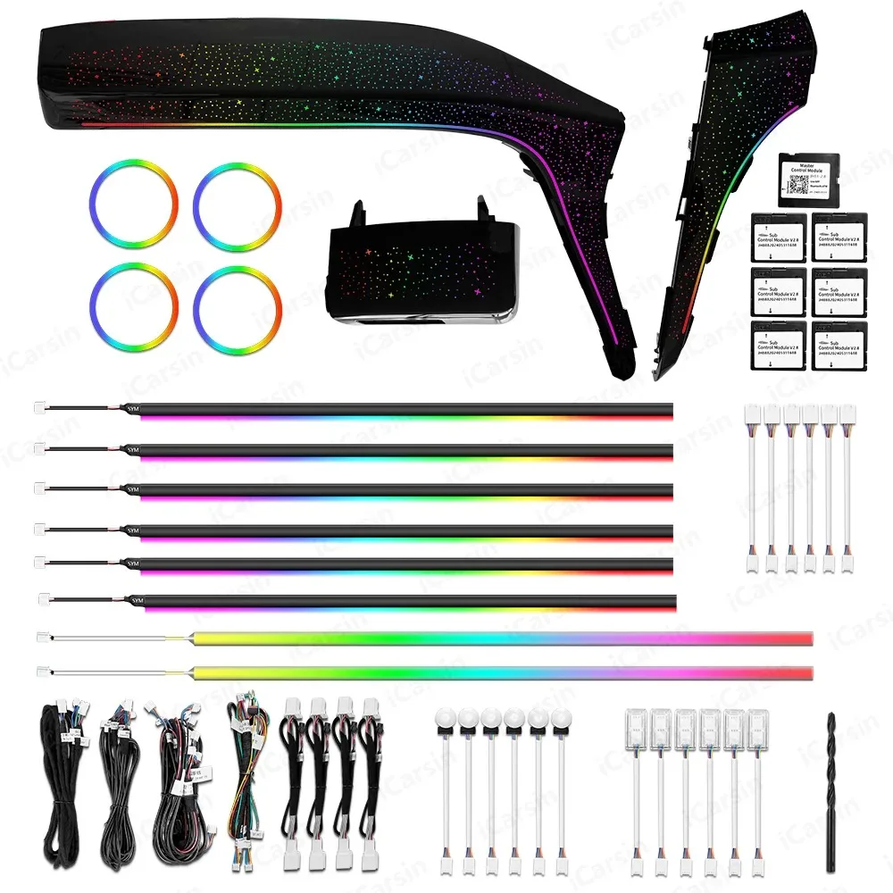 

Right Hand Drive Dynamic Ambient Light for Toyota Alphard AH20 RHD 20 Series 2008-2014 Interior Lighting Upgrade Accessories