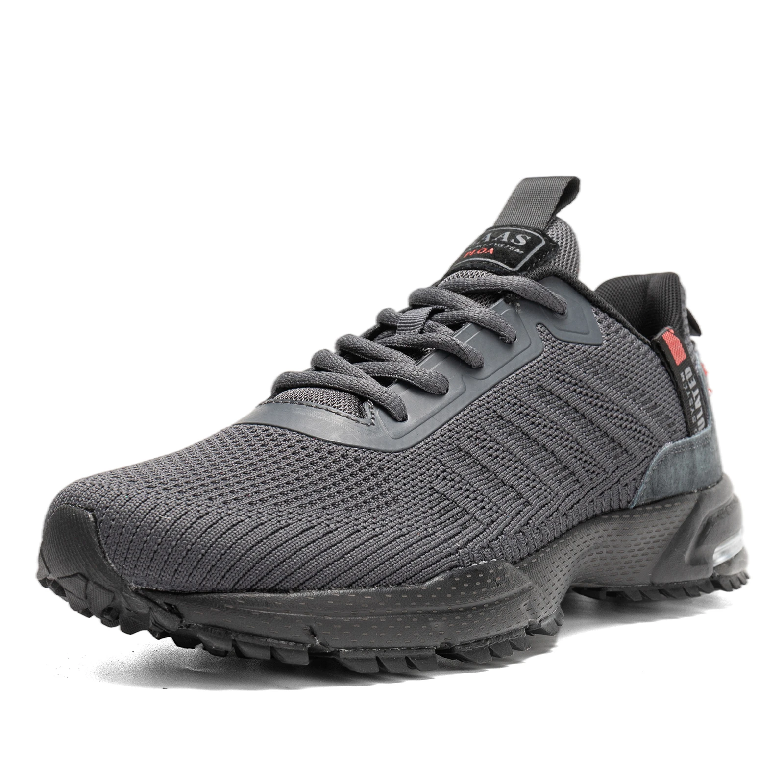 Baasploa 남성용 레이스업 메쉬 스니커즈, 전문 러닝화, 경량 디자이너, 야외 스포츠... - 2