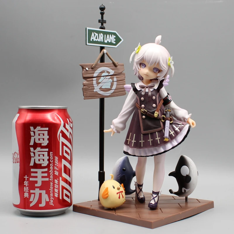 23cm Anime U-110 A Azur Lane Figures Cute Sharky Reverie U-110 A Action Figures Pvc  Collection Toys Doll Gifts Girls Model