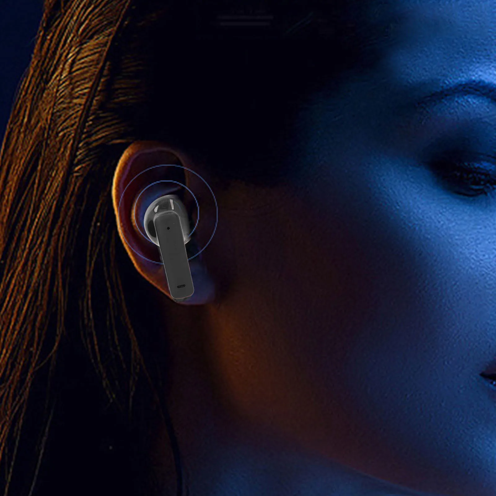 블루투스 번역 이어버드는 74개 언어와 70개 방언을 지원하며, 스테레오 소음 감소 기능이 있는 무선 번역 이어폰이며, 앱과 함께 제공됩니다.