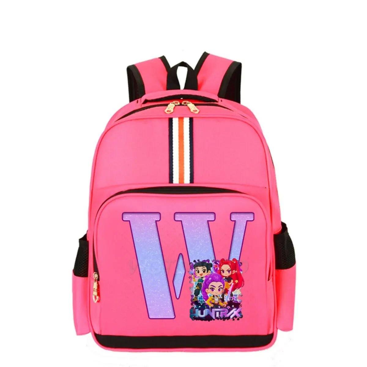 Kpop Demon Hunters Huntrix 26, рюкзак с алфавитом, сумки для книг для лагера, школьные ранцы для мальчиков и девочек, аниме Kpop, сумки для охотника на демонов, подарки