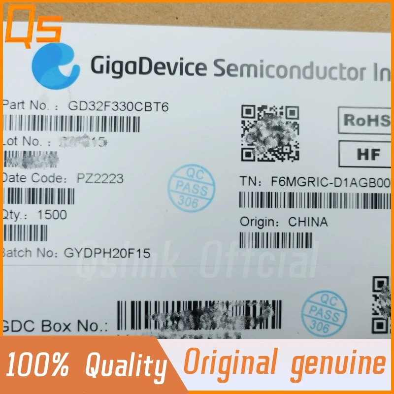 New Original GD32F330CBT6 GD32F330 LQFP48 New Original