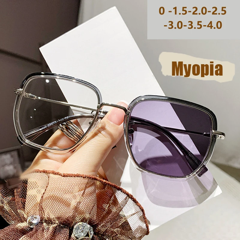 Anti-Blaulicht-koreanische ultraleichte schlankmachende Paar-Sonnenbrille mit Sehstärke für Myopie 9326