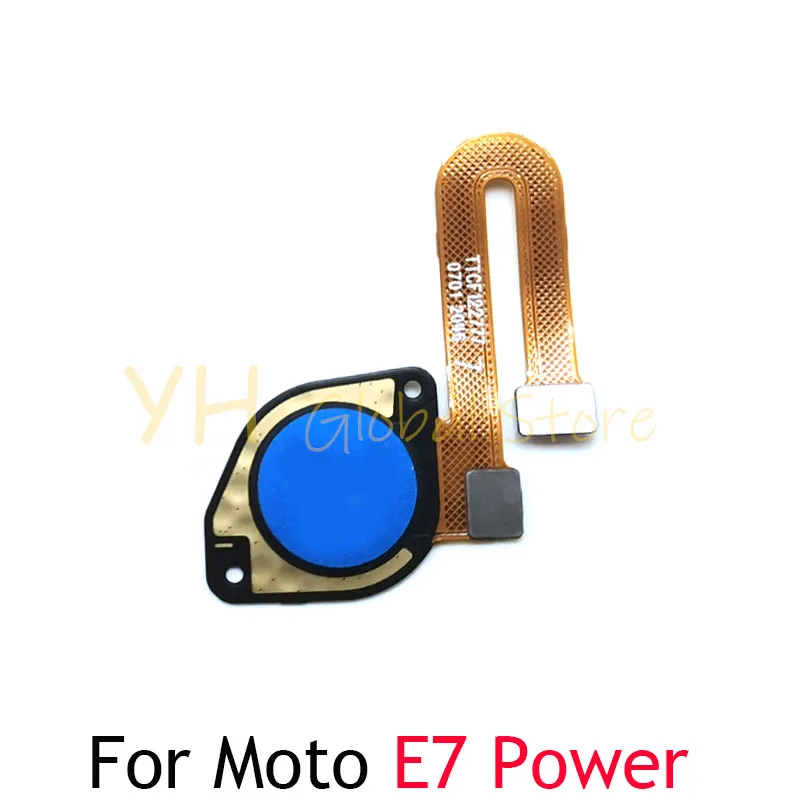 

For Motorola Moto E7 Power / E7 Plus Fingerprint Reader Touch ID Sensor Return Key Home Button Flex Cable Repair Parts