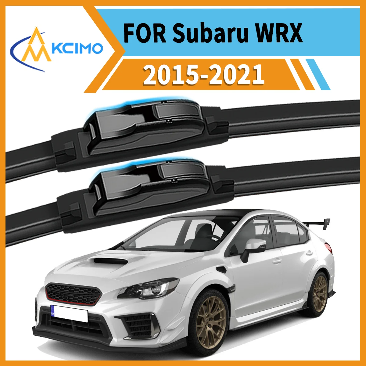 

All-Season Driving Companion 2 Front Wiper Blades for Subaru WRX VA 2015-2021 Clear Vision Smooth Wipe Enhanced Safety