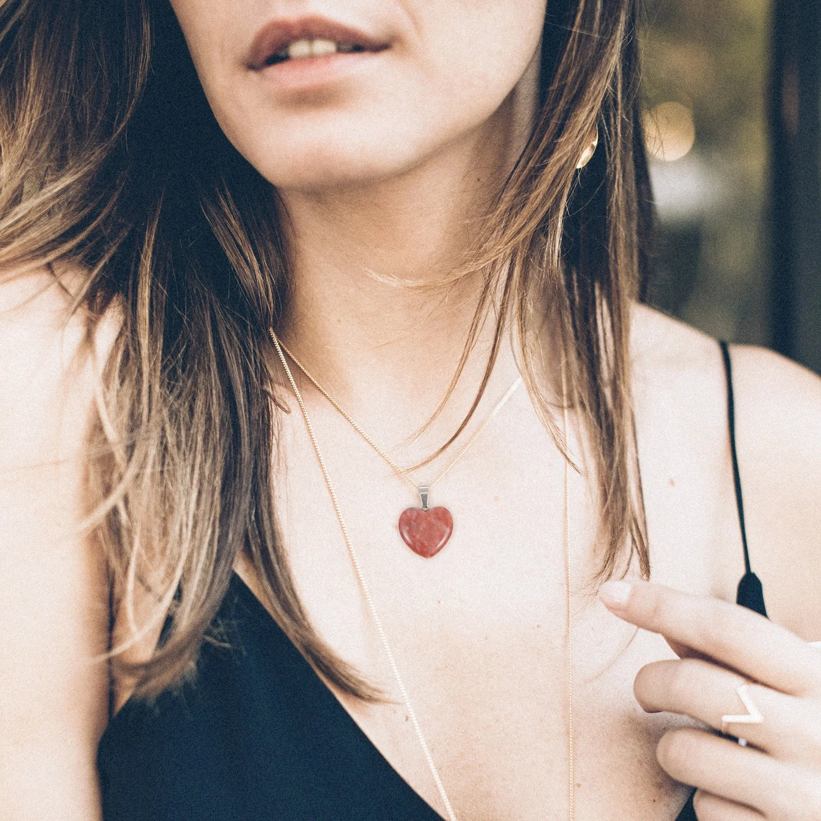 

40Pcs Heart Shaped Pendants Exquisite DIY Jewelry Supplies Necklace Earrings Charms Accessories Heart Shape Pendant