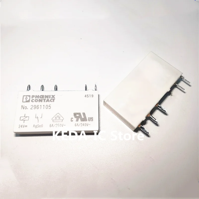 

2PCS~50PCS/LOT No.2961105 2961105 24VDC 6A DIP5 New original