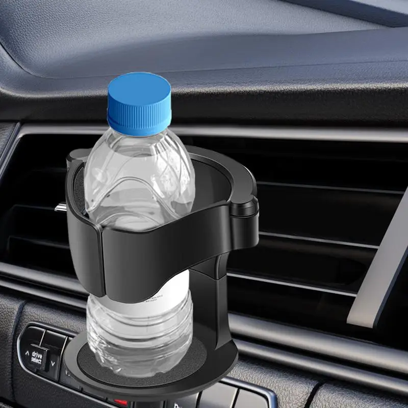 Car Outlet Air Vent Mount Can Holder Water Drinking Bottle Holder Vehicle Cup Ashtray Stand Bracket Car Vents Cup Rack