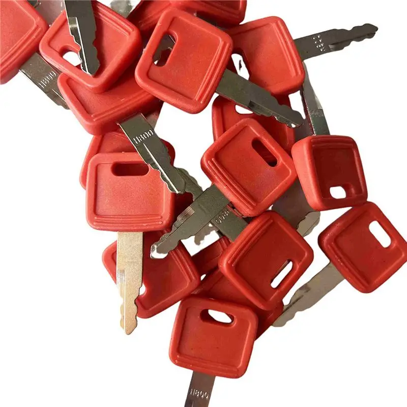 AB56-20Pcs Ignition Keys H800 For Excavator Case Dozer Fiat Hitachi New Holland AT194969 AT147803