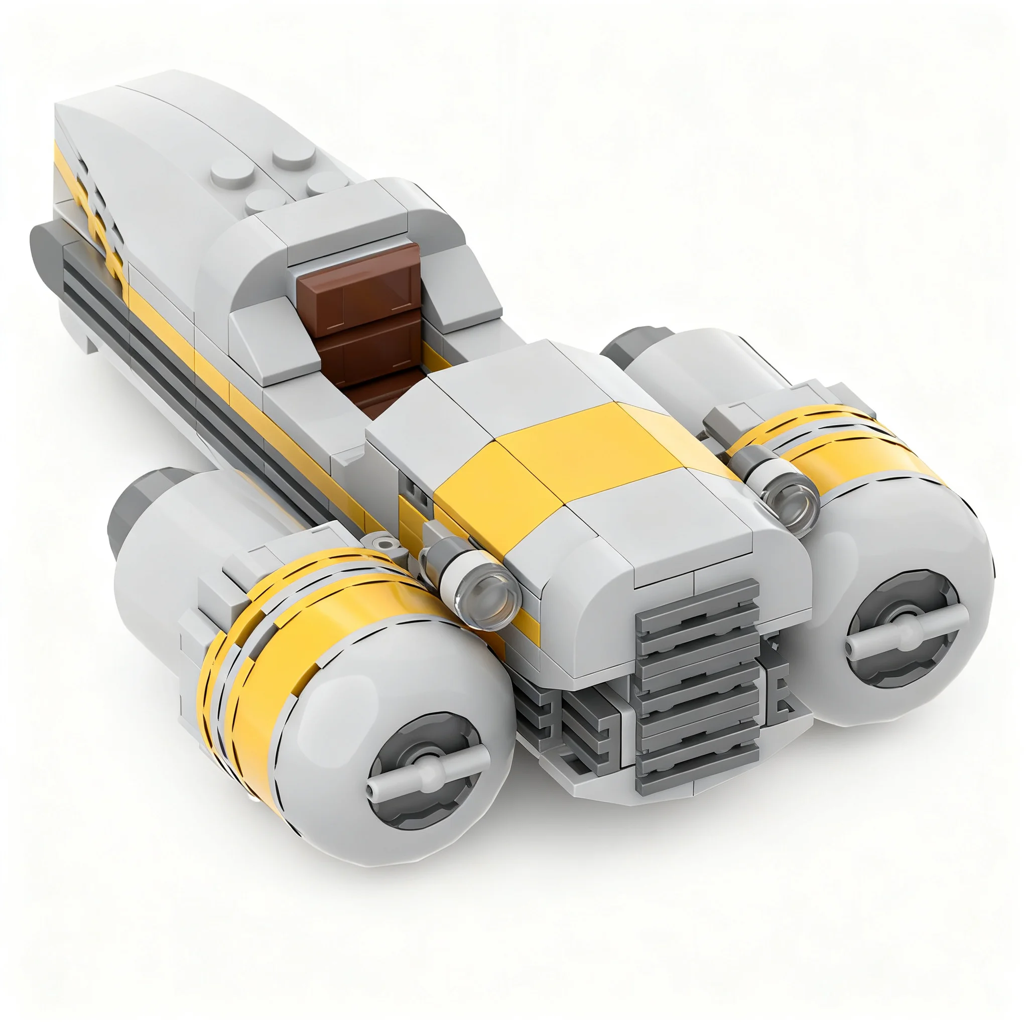 235pcs MOC Star Battle Vectron Phantom Mount Speeder Bike + BX-RC Probe Droid SWTOR Model Building Blocks Christmas Gift Toy Art