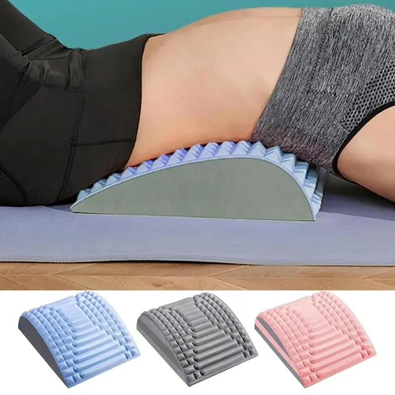 Multi-purpose Back Stretcher Pillow For Back Pain Relief,Lumbar Support,Herniated Disc,Sciatica Pain Relief,Posture Corrector