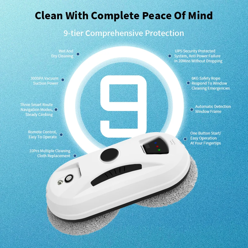 Robot wndow ventanas langou robot limpiador de ventanas