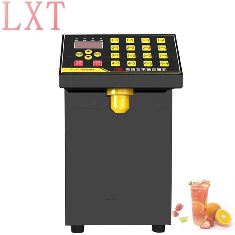 

Fructose Machine 16 Kinds Syrup Dispenser 8L Container For Bubble Tea Coffe Shop Quantitative Fructose Dispenser