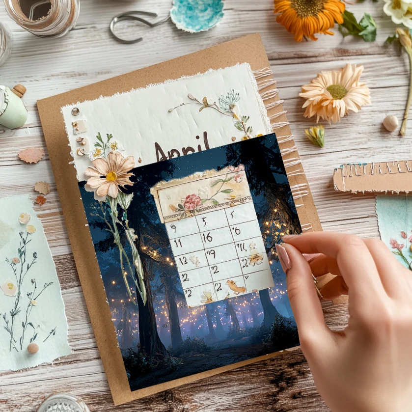 Paquete de papel para álbumes de recortes (36 hojas, 6"x6"): diseños de borlas bohemias para álbumes de recortes, origami y boho Junk Journal – Set de manualidades