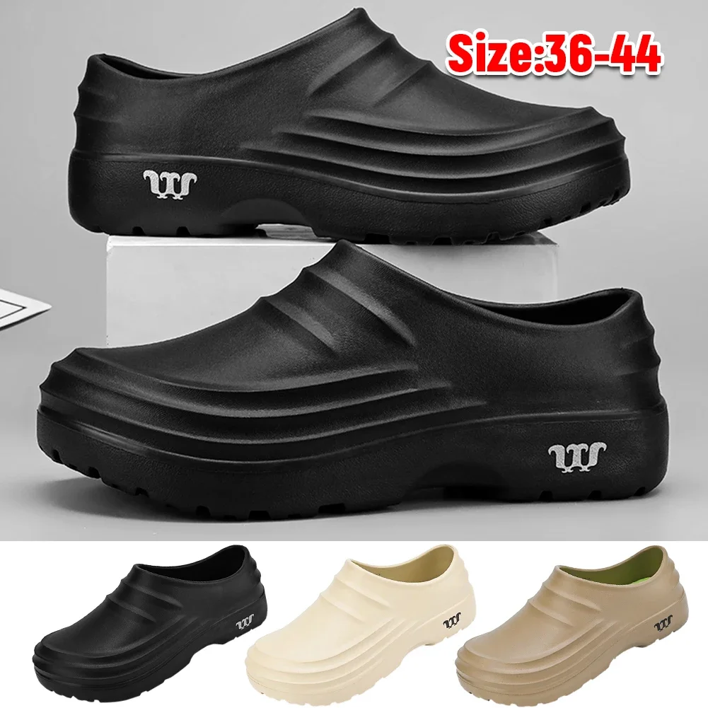 

Chef Shoes Thickened Work Loafers Slip Resistant Warm Lined Nurse Shoes Lightweight Unisex Garden Shoes Oil Proof for Restaurant
