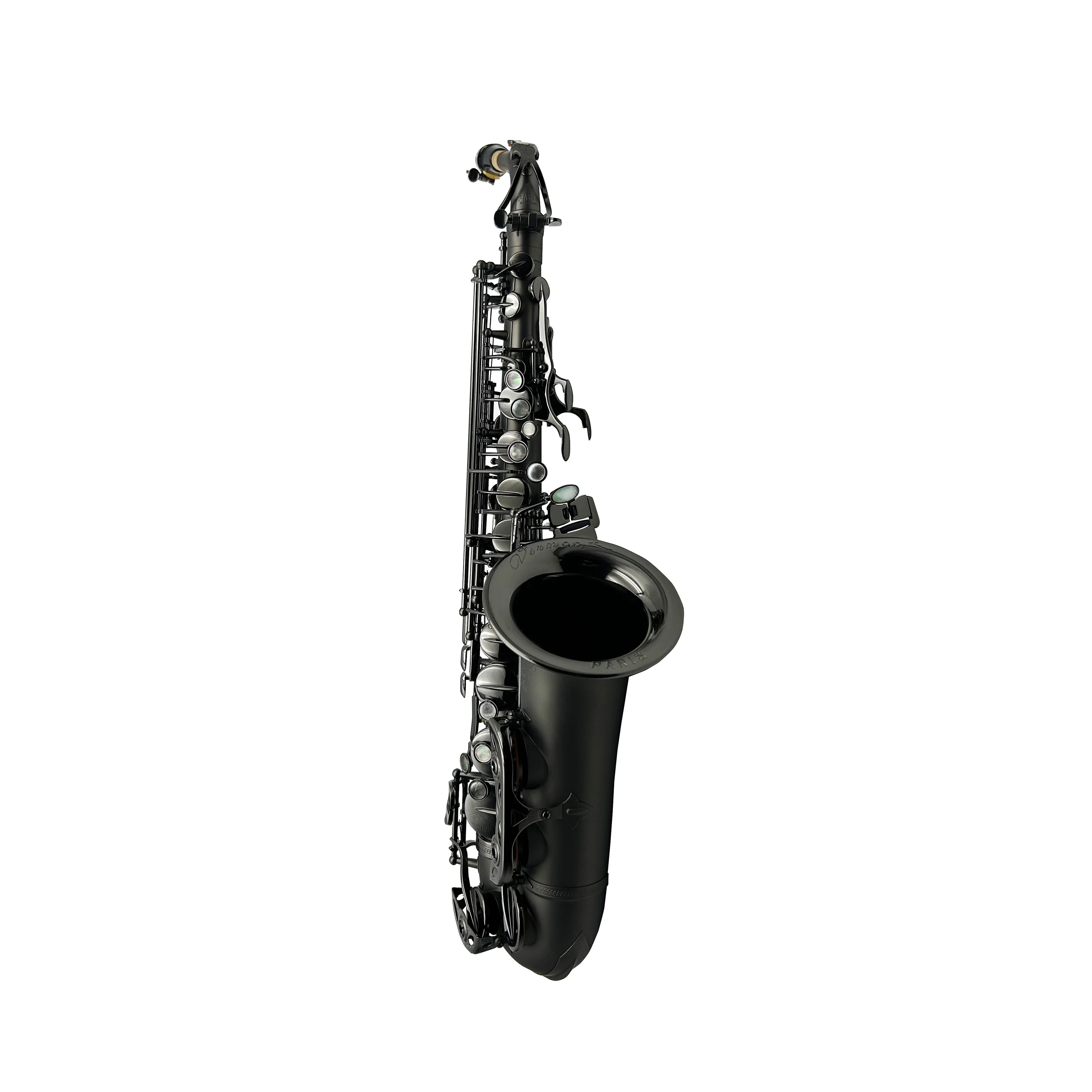 

Professional Black Nickel Matt Alto Saxophone JYAS102BNMT Tone Woodwind Instrument For Professional Musicians Playing